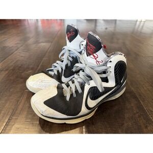 Nike Lebron 9 Freegums 2011 Size 11.5 Used Rare Authentic Basketball White Black